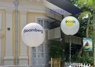 Dekorasi Acara Moon Inflatable Balloon Light 2000W Printing Options Amusement 160cm