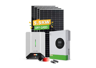 5.5kw Solar Power Energy Storage System Off Grid Paket Lengkap Silikon Monokristalin