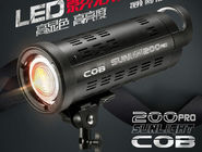 SL200W Pro LED Photo Light, Lampu Led Portabel Untuk Fotografi Warna Suhu 5500K