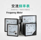 Pointer Panel Analog Komponen Tegangan Rendah 600V 50A Frekuensi Meter Faktor Daya