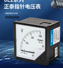 Pointer Panel Analog Komponen Tegangan Rendah 600V 50A Frekuensi Meter Faktor Daya