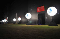 400 / 600W Event Balon Cahaya Pencetakan Logo Pameran Sosial Perusahaan Diameter 1.5m / 2m