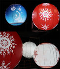 640W Inflatable LED Moon Light Balon Dengan Area Cahaya 60000 Lumens Night Outdoor Events
