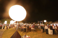 2000W Inflatable Led Light Dengan Lampu Halogen, Bulan Inflatable Led Balon Lights