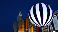 RGBW AC 400W Inflatable Moon Light Balon DMX Dan Dimmable 1,6m Diameter