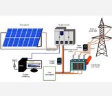 8000w Komersial 48V Sistem Fotovoltaik Surya