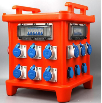 Medium Size Papan distribusi tahan air yang dapat ditumpuk Kotak Soket Lantai Kotak Soket Lantai