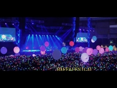 1m (3.3ft) LED Beach Balls & LED RGB Glow Balls untuk DJ Music Parties, Konser