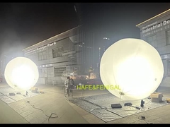 Lampu Balon Halogen 360 Derajat Sferis Dia.4.2m 2.4KW untuk Produksi Film