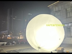 Lampu Balon Halogen 360 Derajat Sferis Dia.4.2m 2.4KW Untuk Produksi Film