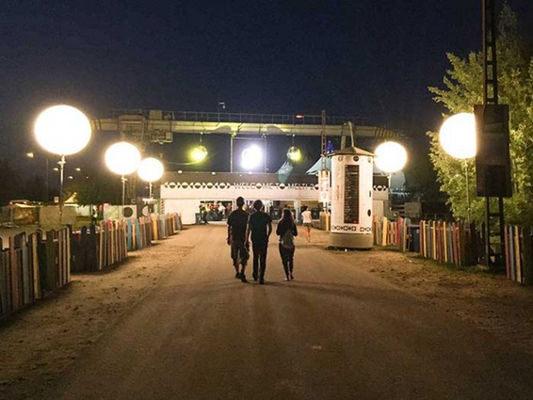 Balon Cahaya 400 Watt Gala Festival Musik Pernikahan Pilihan Kontrol Cerdas