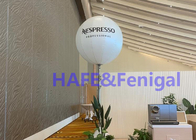 Iklan Hias PVC Tripod Moon Balloon Lights 600W Panduan Kegiatan Pameran 90cm