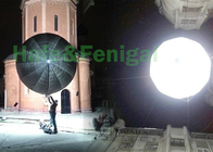 Sinematografi HMI Film Lampu LED Balon Sphere / Ellipse 4000w Daylight