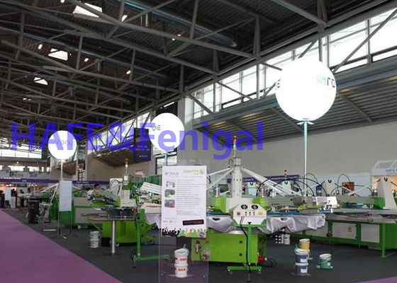 Inflatable Moon Balloon Light Exhibition Event Advertising LED 400w 36000 Lm