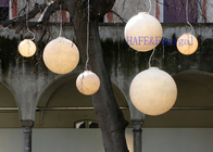 Iklan Raksasa Inflatable Moon Balloon Light Besar Untuk Dekorasi LED400W