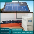 Pembangkit Listrik Tenaga Surya 220v 60HZ Kontrol Inverter Baterai Penyimpanan Energi Offgrid Rumah