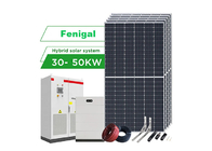Hybrid Set Solar Power Baterai Sistem Penyimpanan Energi 30kw 50kw Untuk Rumah 60Hz
