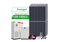 Mono Panel Surya Inverter Dan Baterai Energi Penyimpanan Untuk Rumah Lengkap 120KW 150KW