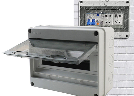 Kotak pemutus distribusi daya IP65 Waterproof Din Rail Inside 250*105*195MM