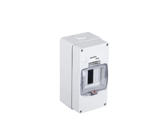 IP66 Kotak Distribusi Plastik Waterproof 4 Ways Switch MCB Box
