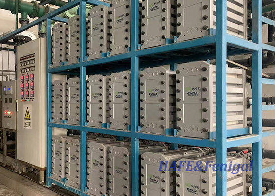Veolia EDI Modul E-Cell-3X Produksi air maksimum 6,4 m3 / jam Pemulihan Hingga 97%