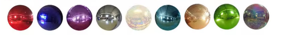 Customized Giant PVC Wedding Party Ceiling Decorations Vibrant Inflatable Mirror Balloons Untuk Ambience Disco yang Unik
