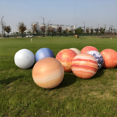 Pesta Bisnis Planet Inflatable Pengalaman Interaktif Kreatif Baru Diskon Waktu Terbatas