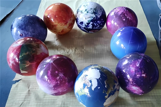 Pesta Bisnis Planet Inflatable Pengalaman Interaktif Kreatif Baru Diskon Waktu Terbatas