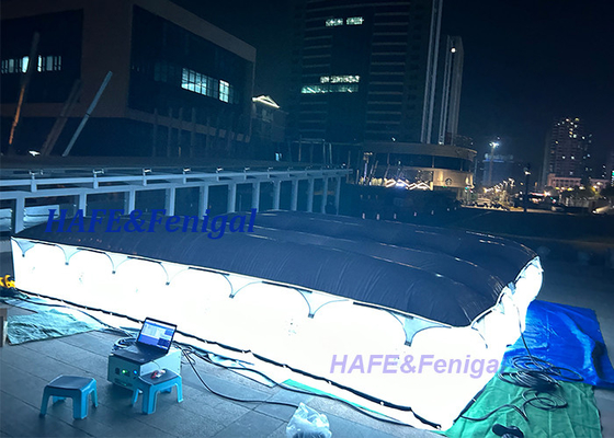 6M*5M*1M PAD Film Light Balloon Flicker Gratis 5600k Untuk syuting di luar ruangan