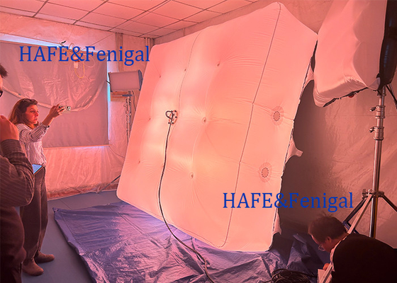 Helium Type Film Balon Lighting untuk adegan acara dengan film atau TV Set Dimmable Custom Size