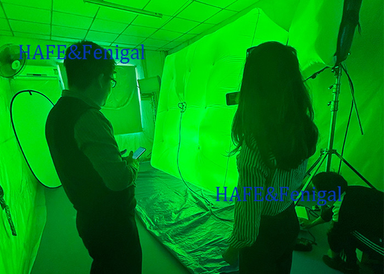 Helium Type Film Balon Lighting untuk adegan acara dengan film atau TV Set Dimmable Custom Size