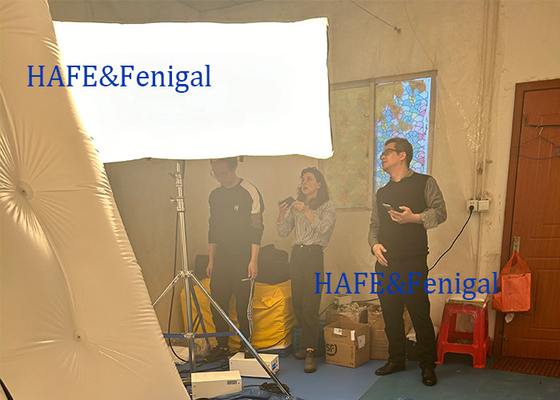 Tripod PAD Film Light Balloon Flicker Gratis 5600k Untuk Menembak Di Luar Ruangan Ukuran yang dapat disesuaikan