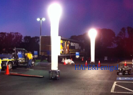 Menara lampu berkapasitas 3M 575W untuk pencahayaan malam ukuran yang dapat disesuaikan