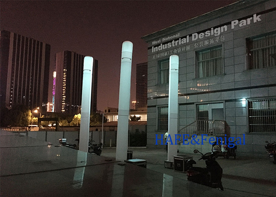 5M 1000w sederhana dan cepat tiang menara lampu inflatable untuk penerangan area besar