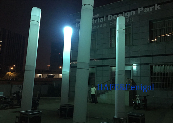 5M 1000w sederhana dan cepat tiang menara lampu inflatable untuk penerangan area besar