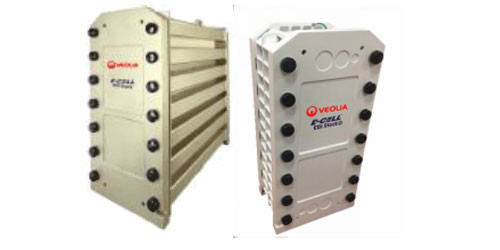 VeoliaTM E-Cell* EDI MK-3MiniHT:Utrapure Water 1.14 m3/h Aliran, Resistivitas≥10 ((Pharm.)