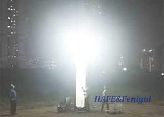 Menara lampu keselamatan HMI 1000W Cocok untuk pencahayaan industri luar ruangan di malam hari 360 derajat