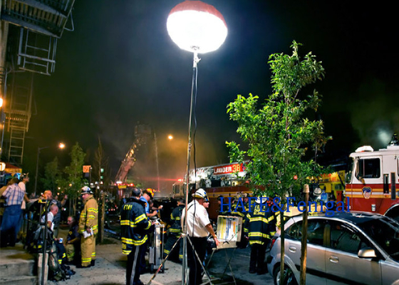 Pencahayaan HMI Luar Ruangan Bebas Sinaran Kinerja Tinggi 3600W Pencahayaan Malam Penyelamatan