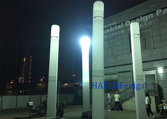 Malam Outdoor Portable Inflatable Lighting Tower Sistem Darurat 1200W 60HZ