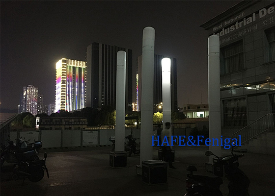 Malam Outdoor Portable Inflatable Lighting Tower Sistem Darurat 1200W 60HZ