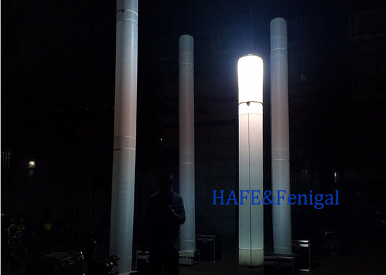Portable Inflatable Lighthouse Tower Emergency Advertising Hmi 1000W 1-3M Dukungan kustomisasi