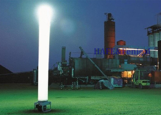Menara pencahayaan portabel inflatable (3-5)m Led 1000W pencahayaan luar