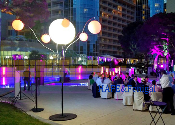 800W Led Inflatable Lampu Dengan Lampu Halogen, Led Inflatable Lampu Balon Event Pencahayaan Dekorasi