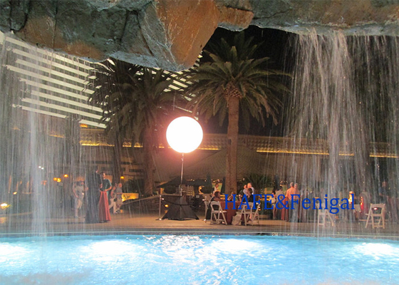 800W Led Inflatable Lampu Dengan Lampu Halogen, Led Inflatable Lampu Balon Event Pencahayaan Dekorasi
