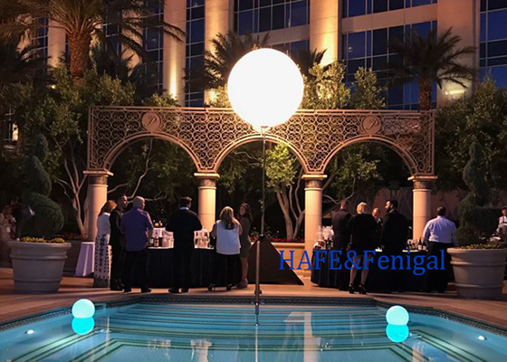 Air Proof Outdoor Aktivitas Dekorasi Lampu balon LED 200W 400w Customized Size Logo