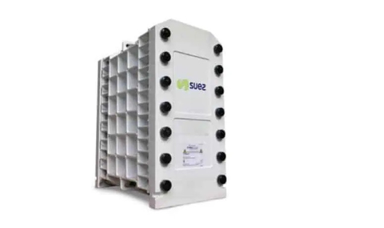 SUEZ E-Cell 3X Tumpukan Standar Elektrodeionisasi EDI Pengeluaran Air Limbah Sistem Edi Suhu maksimum 40°C
