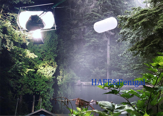 Menyimpan Ruang Film Pencahayaan balon LED 1200W Untuk Pemotretan Indoor dan Outdoor