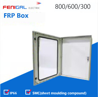 SMC Polyester FRP Box 220/380V Power Distribution Box IP66 Waterproof Electrical Box