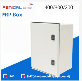 SMC Polyester FRP Box 220/380V Power Distribution Box IP66 Waterproof Electrical Box