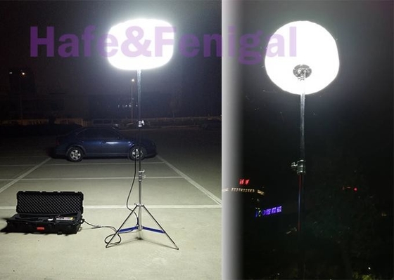 Cahaya balon keselamatan konstruksi LED 800W yang dapat dimatikan